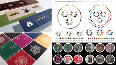 Projekt palety kolorystycznej sztuki ludowej na Opolszczyznie / Anna Kmita